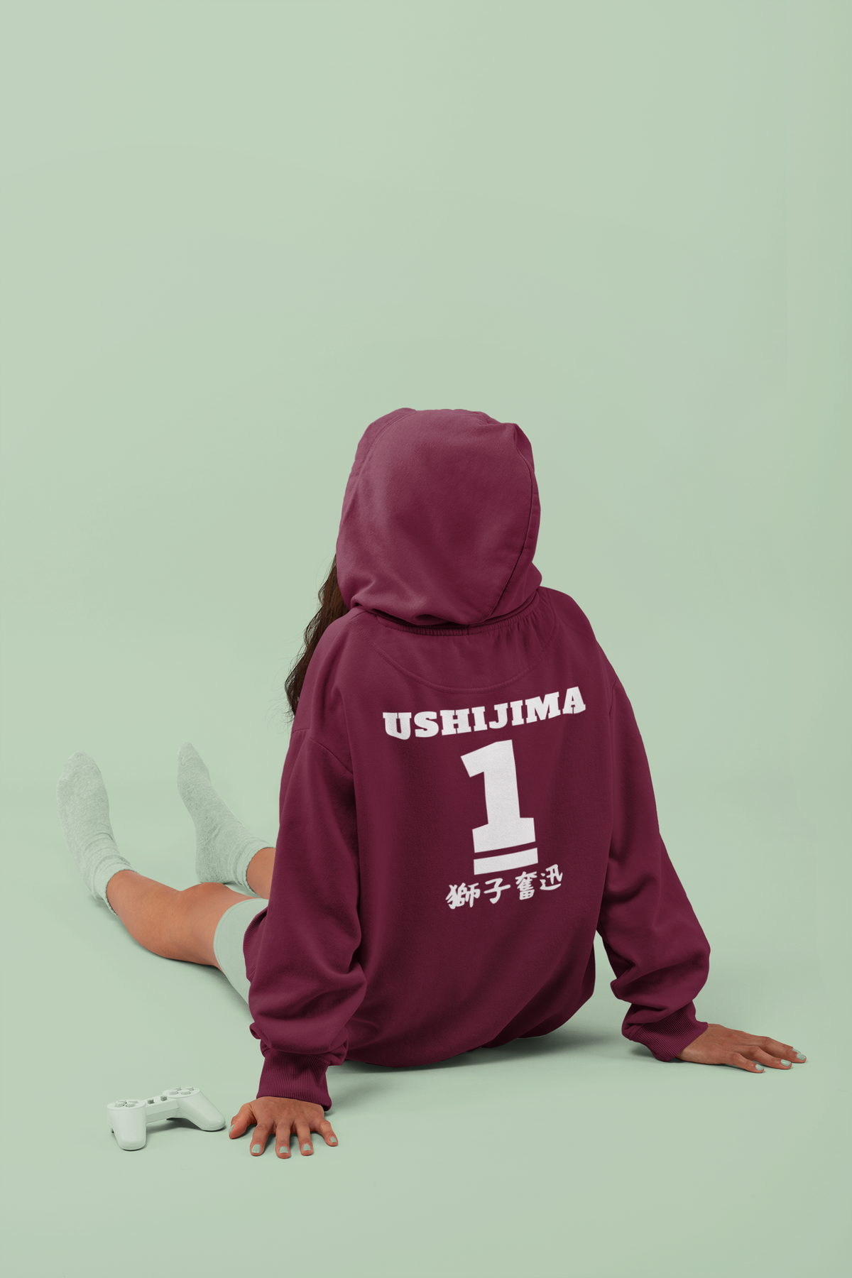 Shiratorizawa Volleyball Ushijima Boyfriend Hoodie
