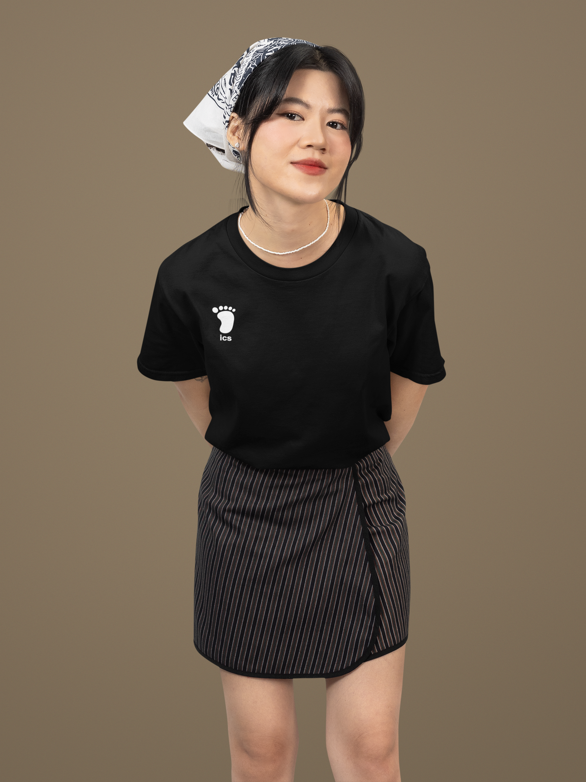 Foot ICS (white print) Garment T-Shirt