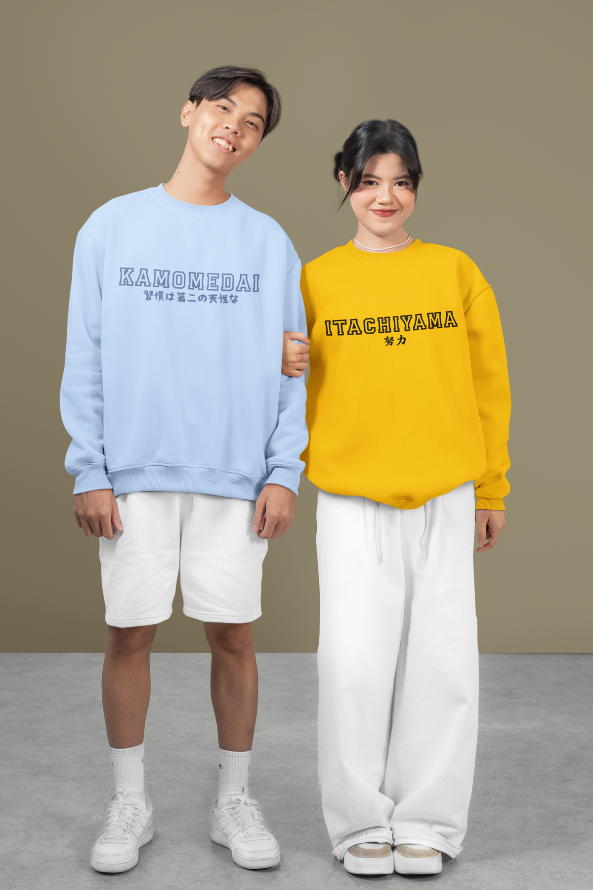 Kamomedai Varsity Crewneck