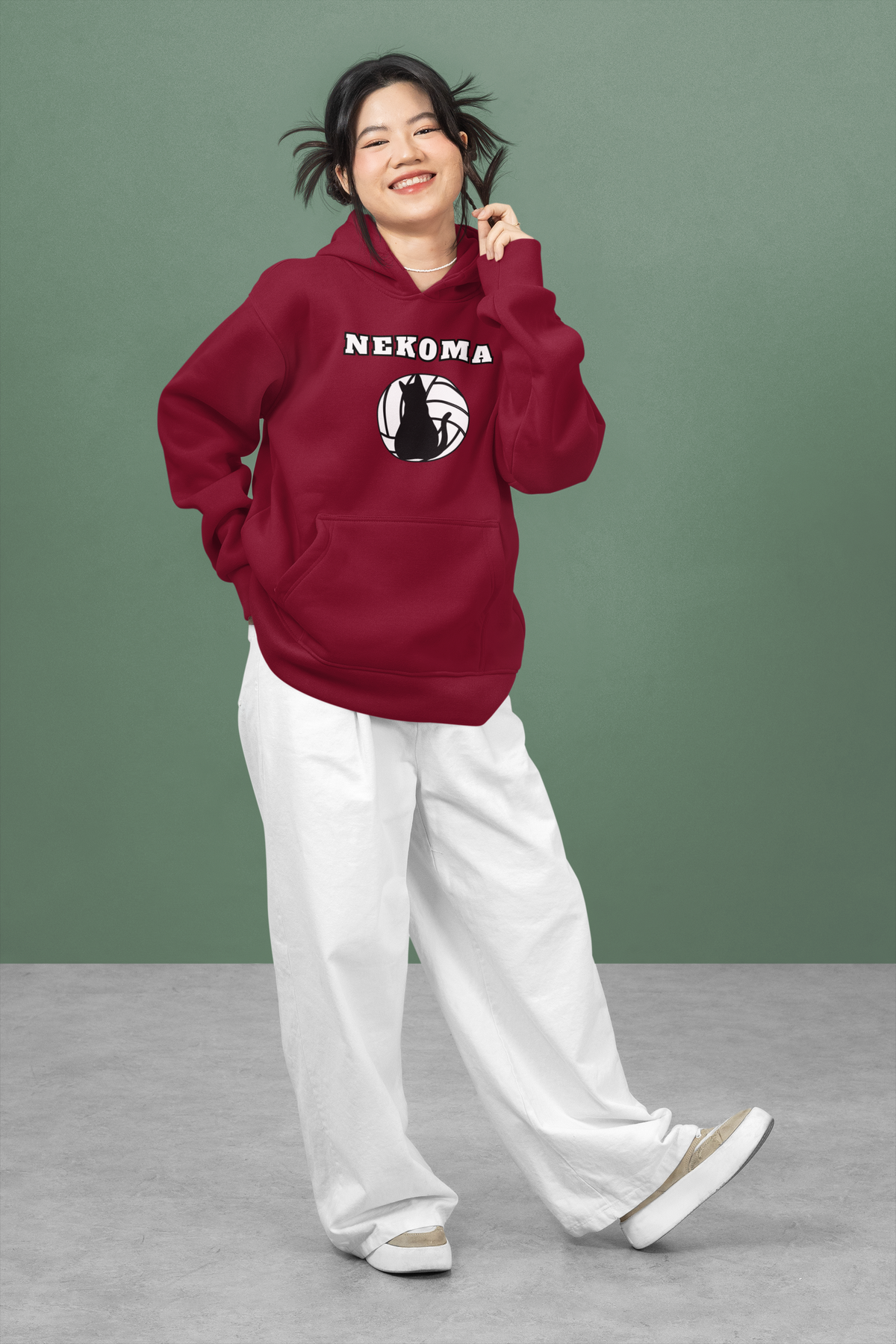 Nekoma Volleyball Kai Boyfriend Hoodie