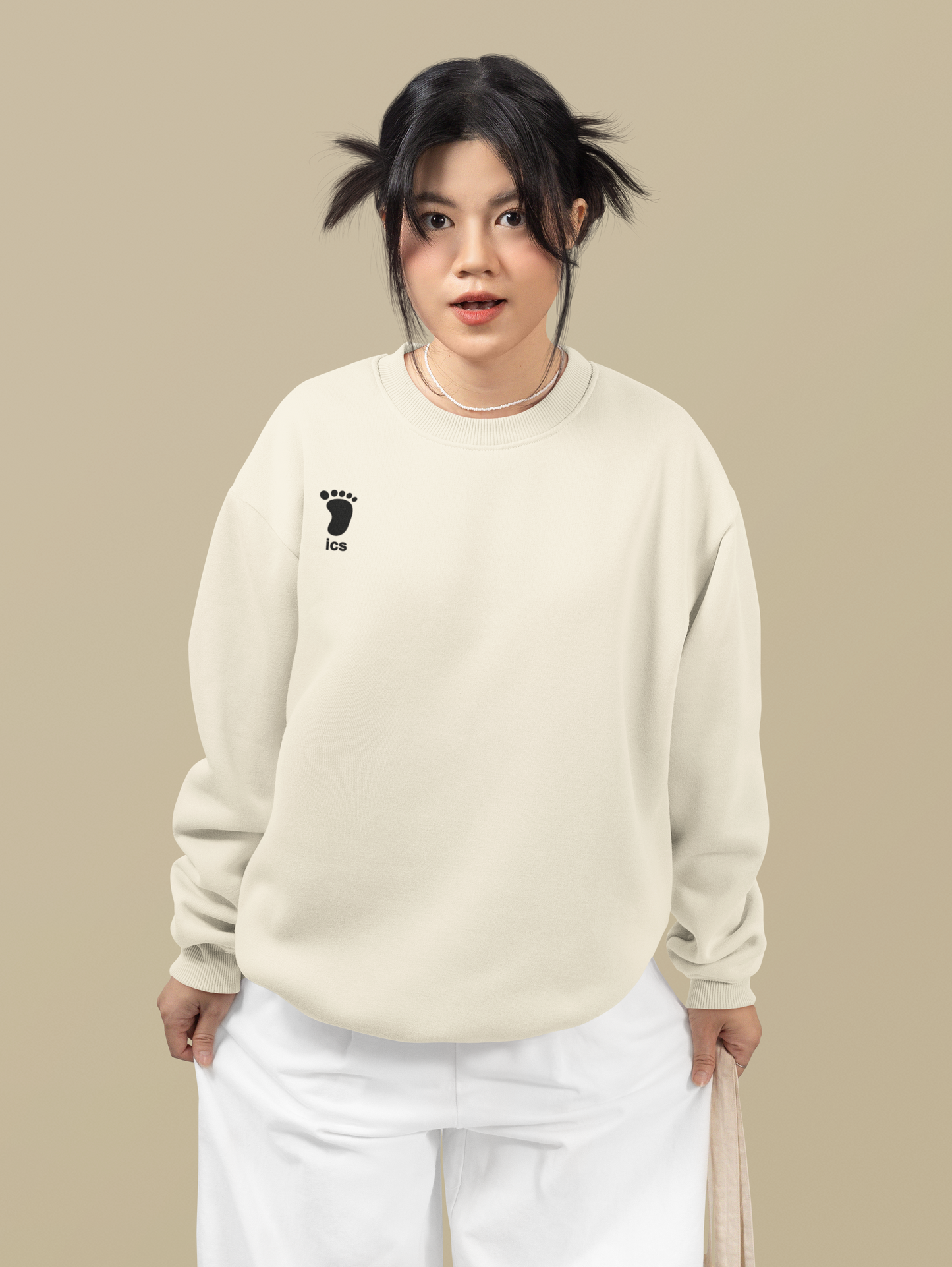 Foot ICS (Black Print) Crewneck