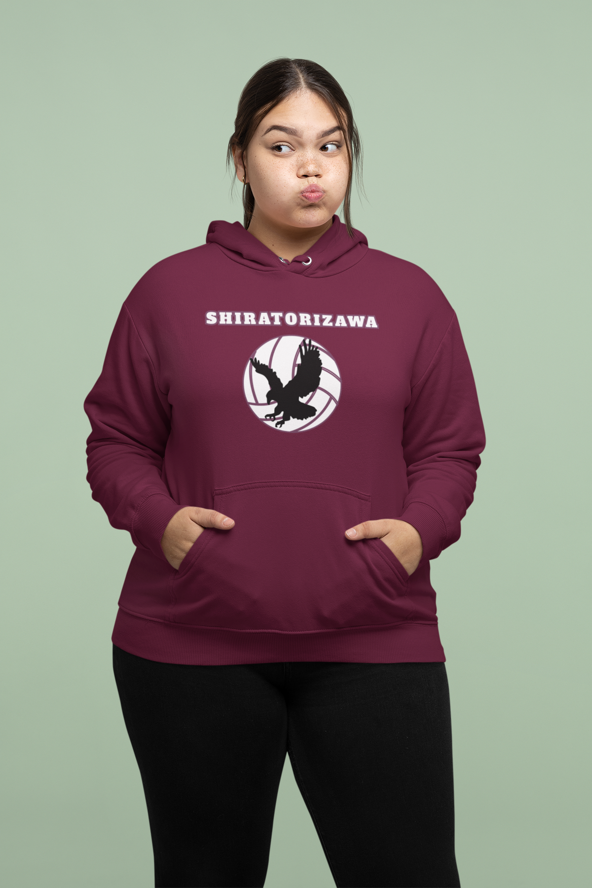 Shiratorizawa Volleyball Ushijima Boyfriend Hoodie