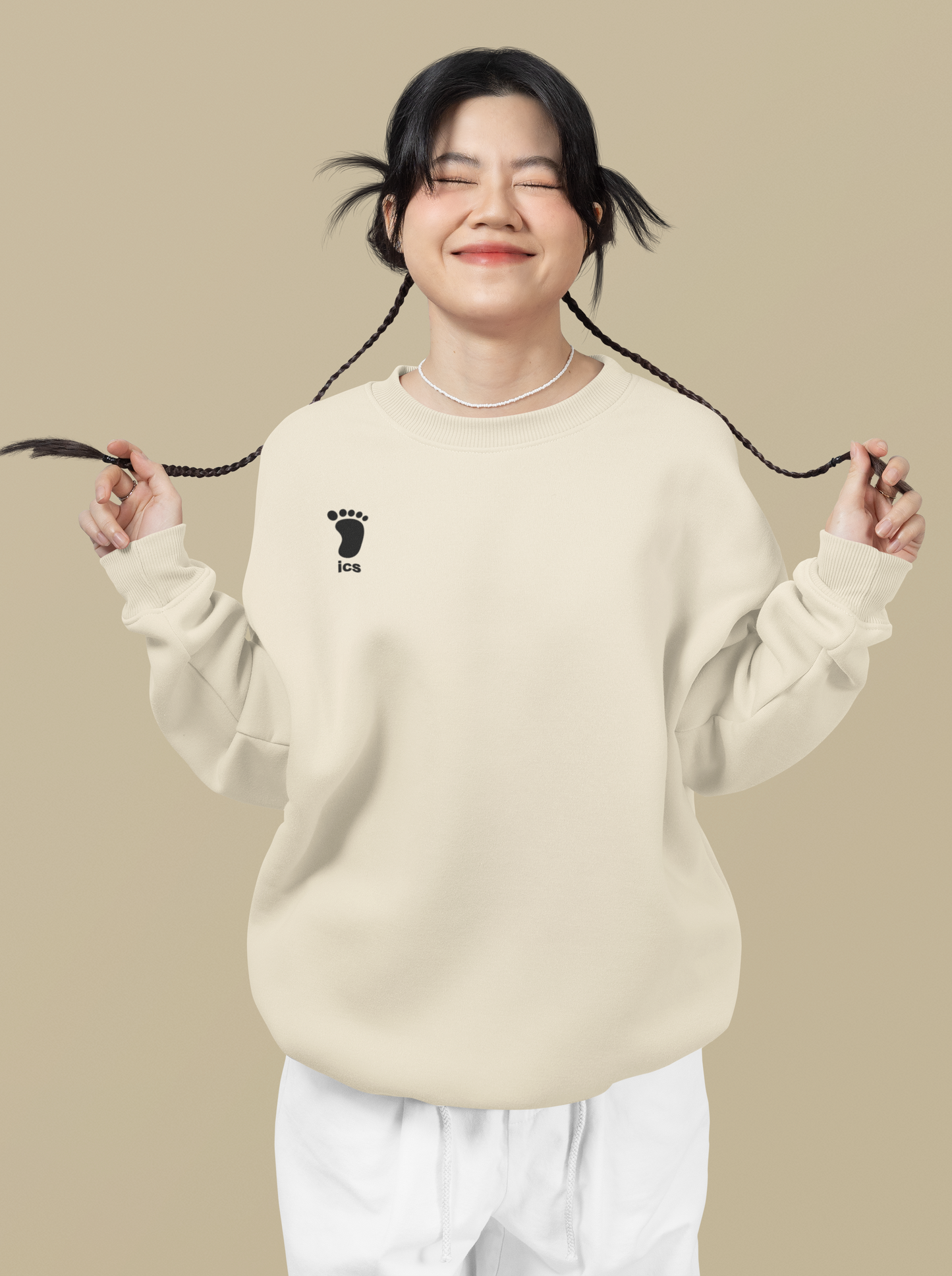 Foot ICS (Black Print) Crewneck