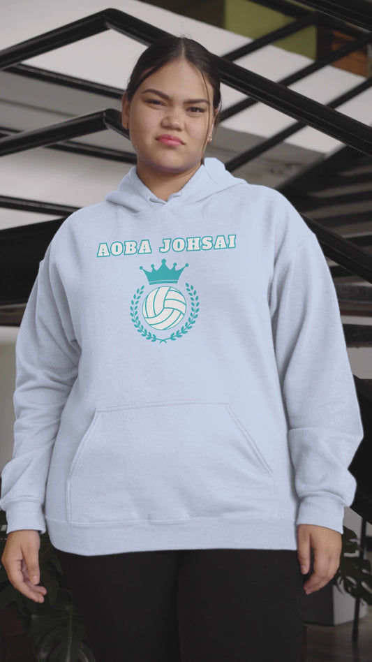 Aoba Johsai Volleyball Hanamaki Boyfriend Hoodie